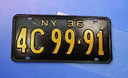 Sleeves for License Plates